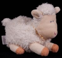 Carters Child of Mine Sheep Lamb Rattle Lovey Plush Toy
